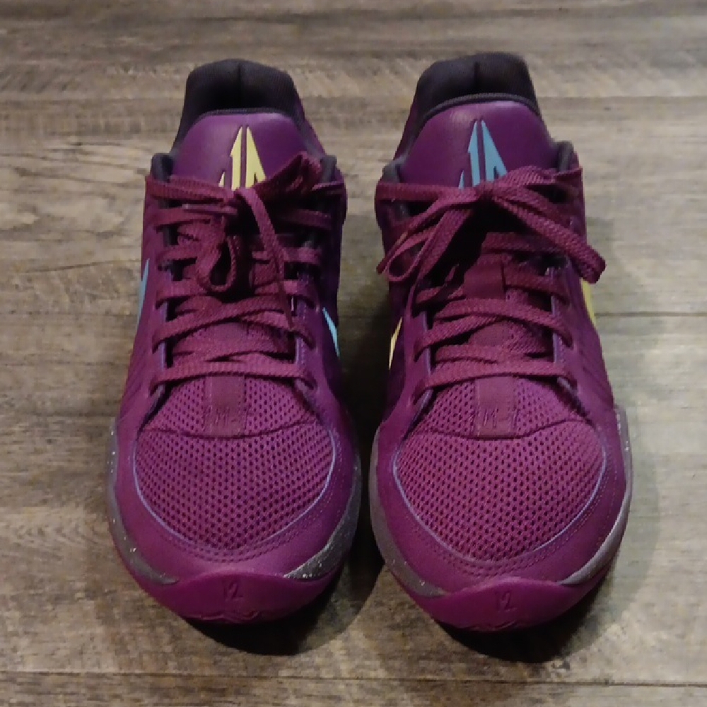 Nike Ja Morants.. Sz 9mens. Purple/teal/neon Colorway